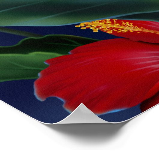 Poster d'art du Paradis tropical (Coin)