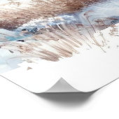 Poster d'art du paysage hivernal (Coin)