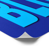 Poster d'art du Texas Bluebonnets (Coin)