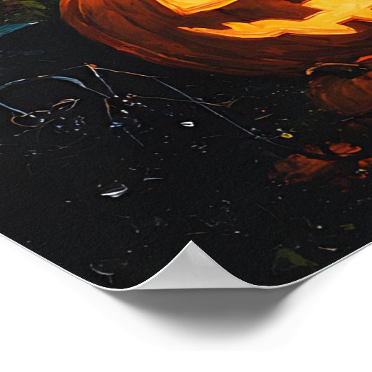 Poster d'art du Village fantôme (Coin)