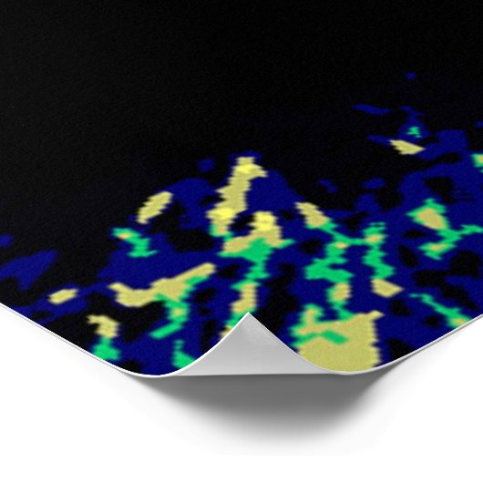 Poster d'art du visage de Gorilla Pop Print. Poste (Coin)