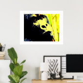 Poster d'art du visage de Gorilla Pop Print. Poste (Bureau à domicile)