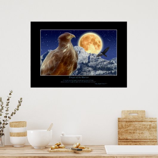 Poster d'art EAGLE & RAVEN (Cuisine)