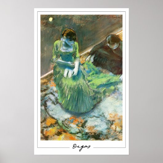 Poster d'art Edgar Degas Zedign #159-2 (Devant)