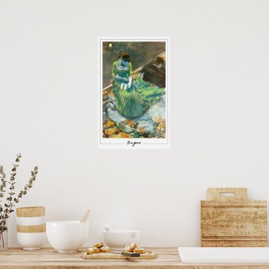 Poster d'art Edgar Degas Zedign #159-2 (Cuisine)