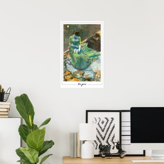 Poster d'art Edgar Degas Zedign #159-2 (Bureau à domicile)