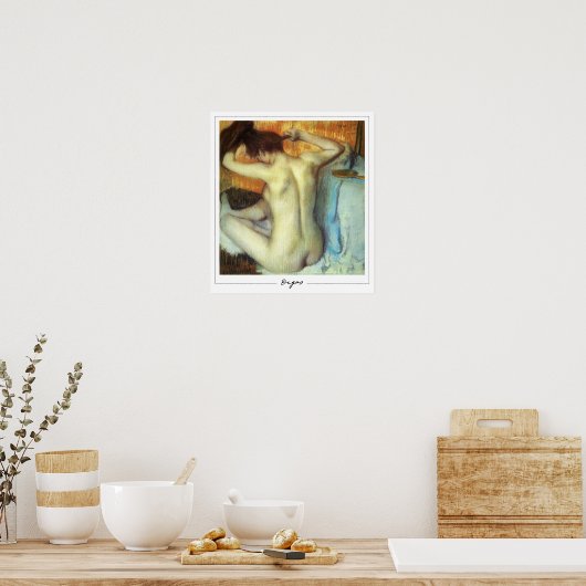 Poster d'art Edgar Degas Zedign #17 (Cuisine)