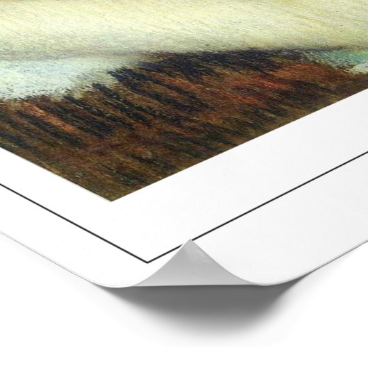 Poster d'art Edgar Degas Zedign #17 (Coin)