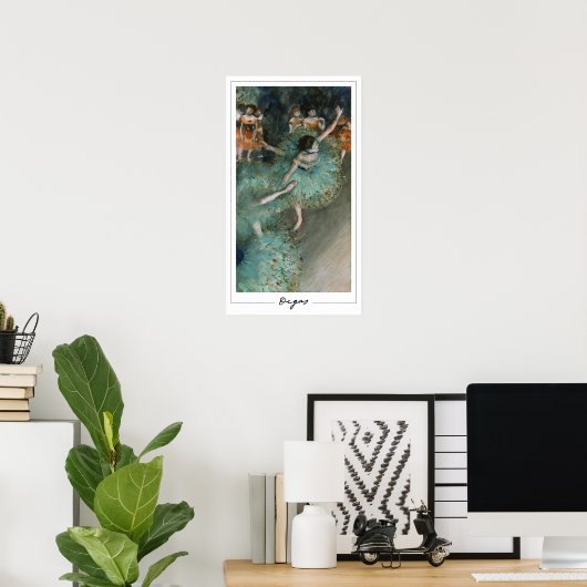 Poster d'art Edgar Degas Zedign #18 (Bureau à domicile)