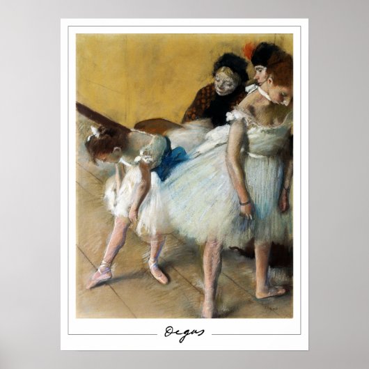 Poster d'art Edgar Degas Zedign #20 (Devant)