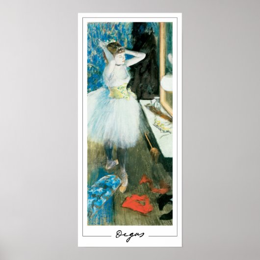 Poster d'art Edgar Degas Zedign #27-2 (Devant)