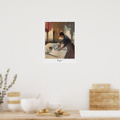 Poster d'art Edgar Degas Zedign #31 (Cuisine)