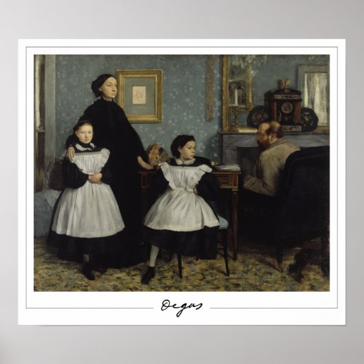 Poster d'art Edgar Degas Zedign #33 (Devant)