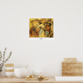 Poster d'art Edgar Degas Zedign #341-2 (Cuisine)