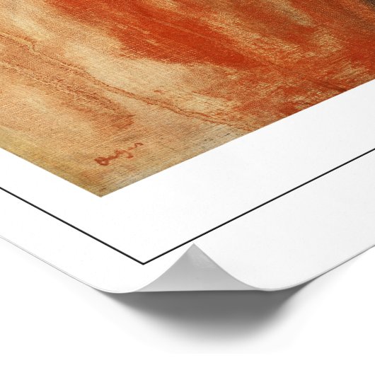 Poster d'art Edgar Degas Zedign #36 (Coin)