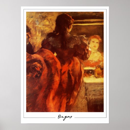 Poster d'art Edgar Degas Zedign #399-2 (Devant)