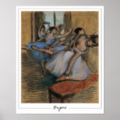 Poster d'art Edgar Degas Zedign #416 (Devant)