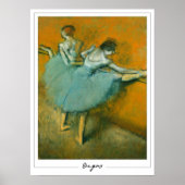 Poster d'art Edgar Degas Zedign #4-2 (Devant)