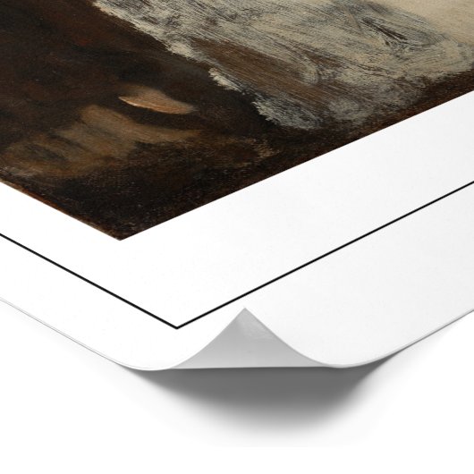 Poster d'art Edgar Degas Zedign #7 (Coin)