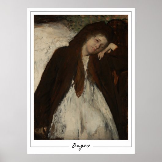 Poster d'art Edgar Degas Zedign #7 (Devant)