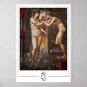 Poster d'art Edward Burne-Jones Zedign #10 (Devant)