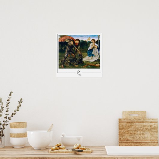Poster d'art Edward Burne-Jones Zedign #101 (Cuisine)