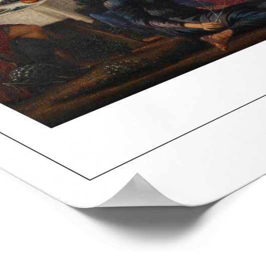 Poster d'art Edward Burne-Jones Zedign #126 (Coin)