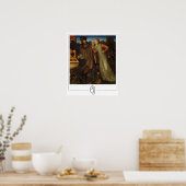 Poster d'art Edward Burne-Jones Zedign #13 (Cuisine)