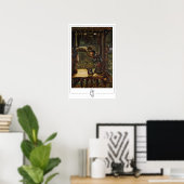 Poster d'art Edward Burne-Jones Zedign #14 (Bureau à domicile)