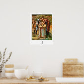 Poster d'art Edward Burne-Jones Zedign #160 (Cuisine)