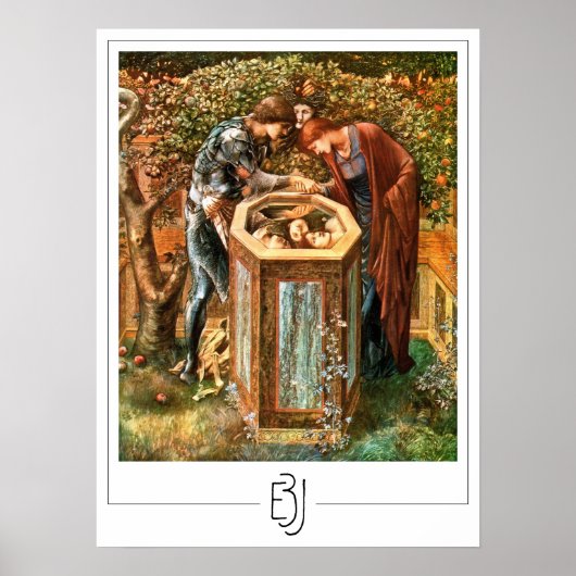 Poster d'art Edward Burne-Jones Zedign #160 (Devant)
