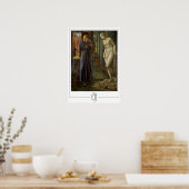 Poster d'art Edward Burne-Jones Zedign #17 (Cuisine)
