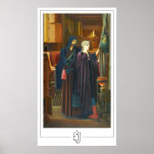 Poster d'art Edward Burne-Jones Zedign #21 (Devant)