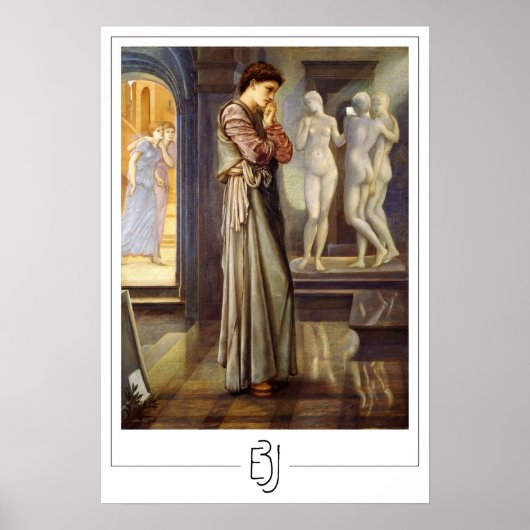 Poster d'art Edward Burne-Jones Zedign #22 (Devant)