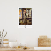 Poster d'art Edward Burne-Jones Zedign #22 (Cuisine)