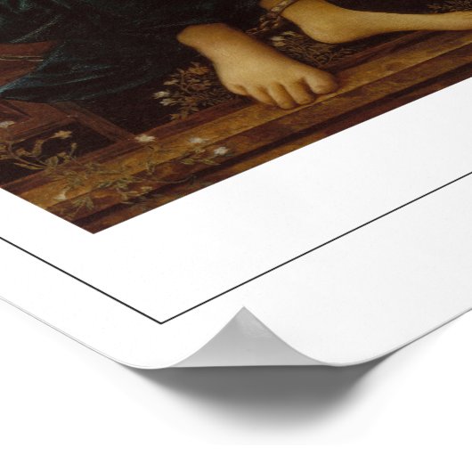 Poster d'art Edward Burne-Jones Zedign #48 (Coin)