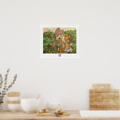 Poster d'art Egon Schiele Zedign #16-3 (Cuisine)