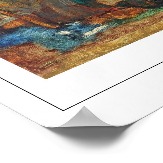 Poster d'art Egon Schiele Zedign #17-2 (Coin)