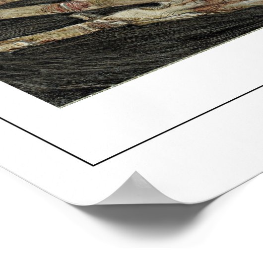 Poster d'art Egon Schiele Zedign #20-2 (Coin)