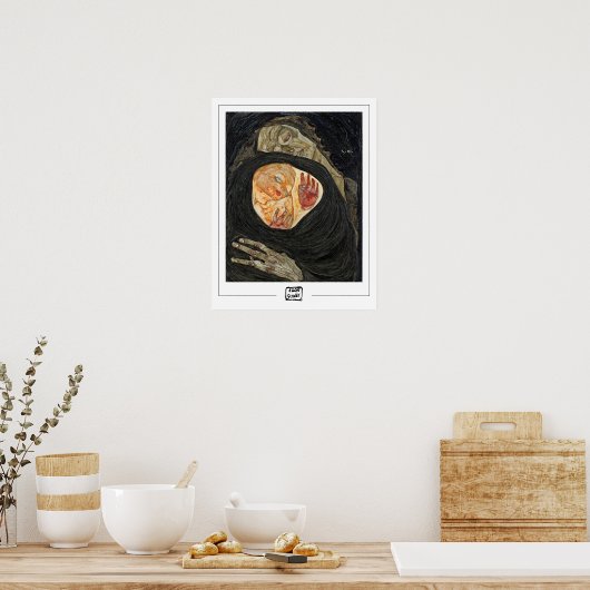 Poster d'art Egon Schiele Zedign #20-2 (Cuisine)