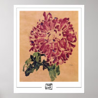 Poster d'art Egon Schiele Zedign #222-3