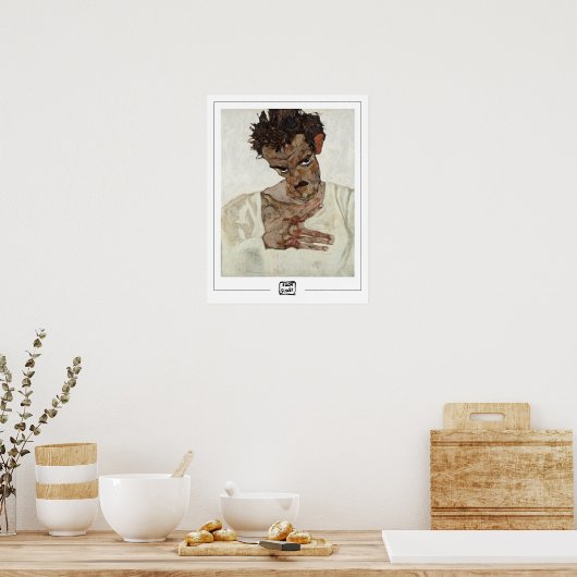 Poster d'art Egon Schiele Zedign #277-3 (Cuisine)