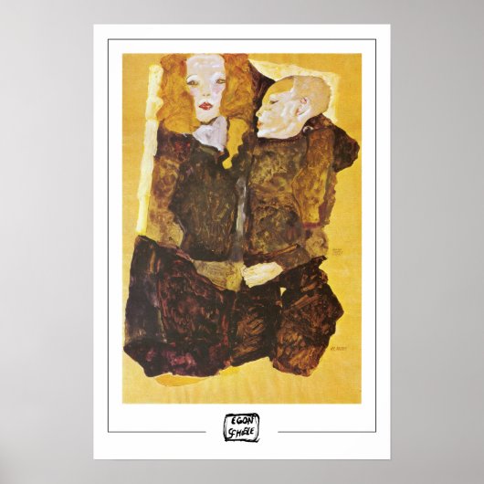 Poster d'art Egon Schiele Zedign #56 (Devant)