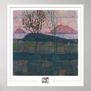 Poster d'art Egon Schiele Zedign #6-3