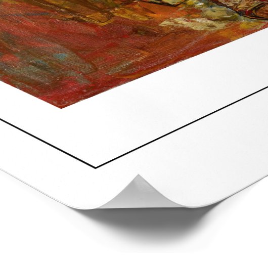 Poster d'art Egon Schiele Zedign #7-3 (Coin)