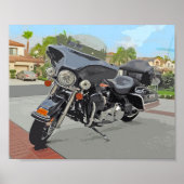 Poster d'art Electra Glide (Devant)