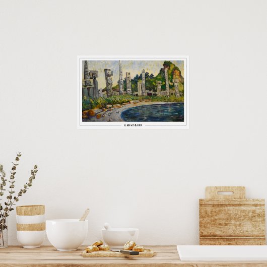 Poster d'art Emily Carr Zedign #10 (Cuisine)