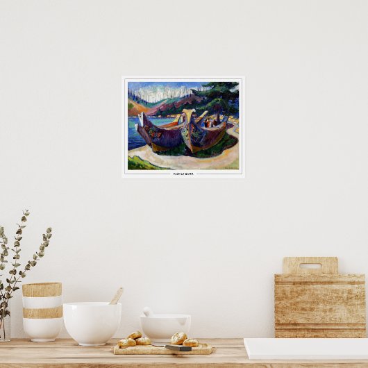 Poster d'art Emily Carr Zedign #2 (Cuisine)