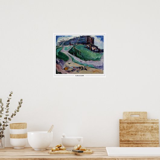 Poster d'art Emily Carr Zedign #245 (Cuisine)