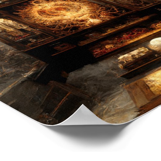 Poster d'art en Imaginaire foncé de l'autel 2 (Coin)